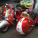 vespa and sidecar